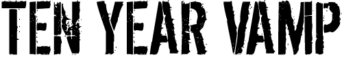 Ten Year Vamp Logo